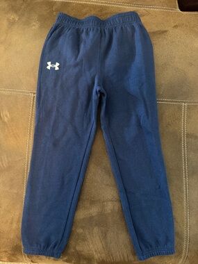 Under Armour Navy Blue Kids' Fleece Joggers